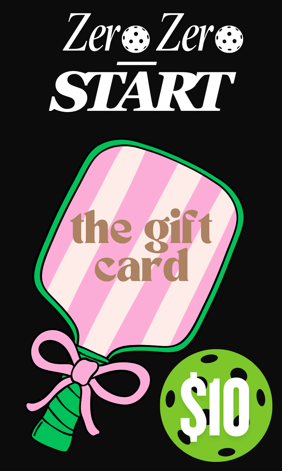 ZeroZero-Start Gift Card