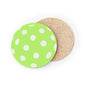 Pickleball Coaster Set, Neon