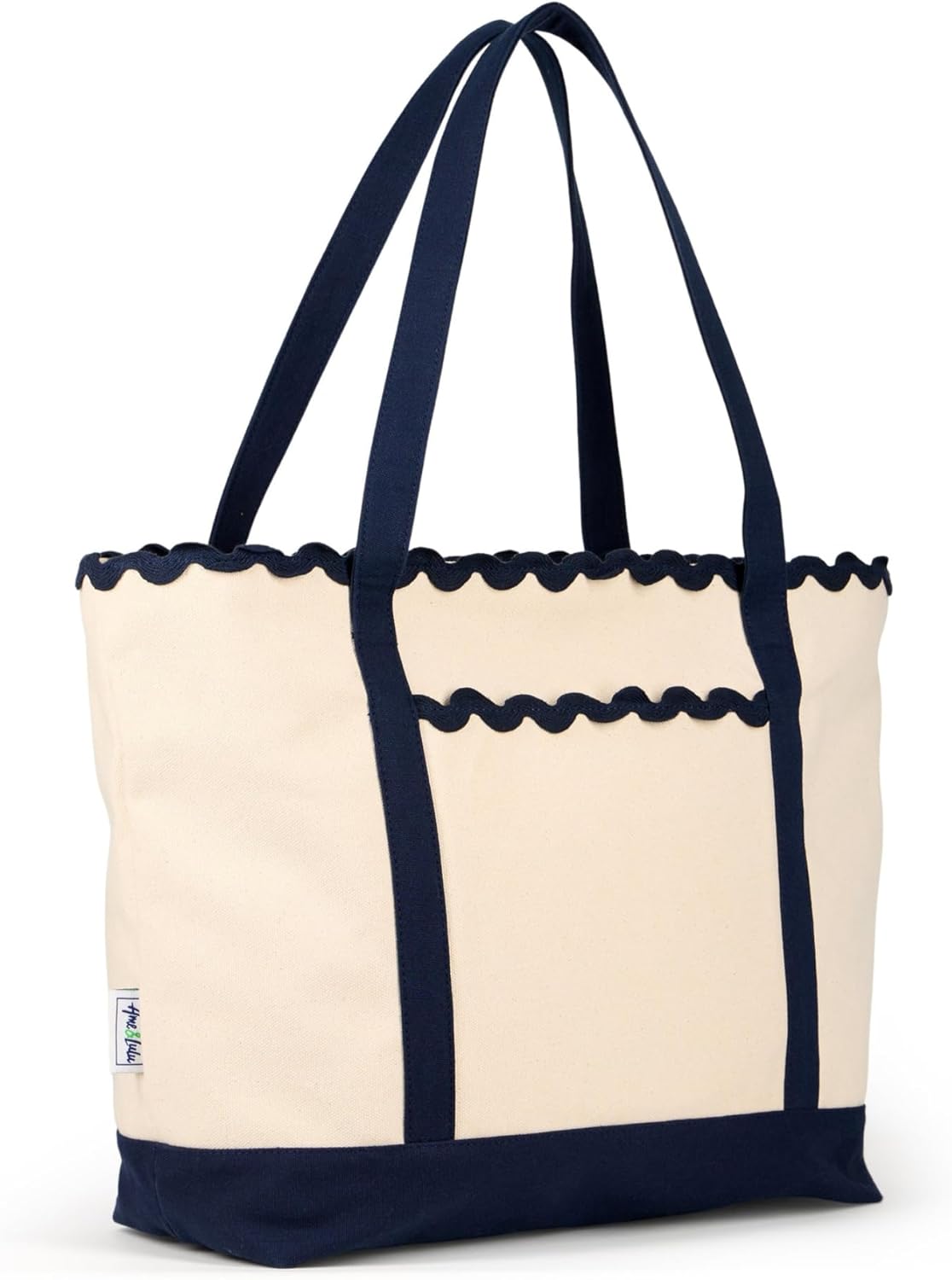 Court to Coast Canvas Pickleball Tote Bag
