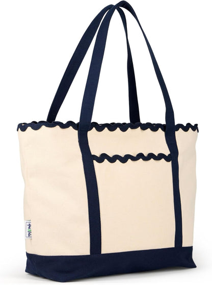 Court to Coast Canvas Pickleball Tote Bag