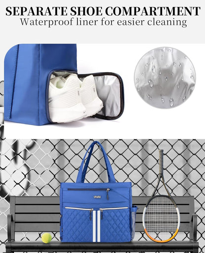 Large Quilted Pickleball Bag