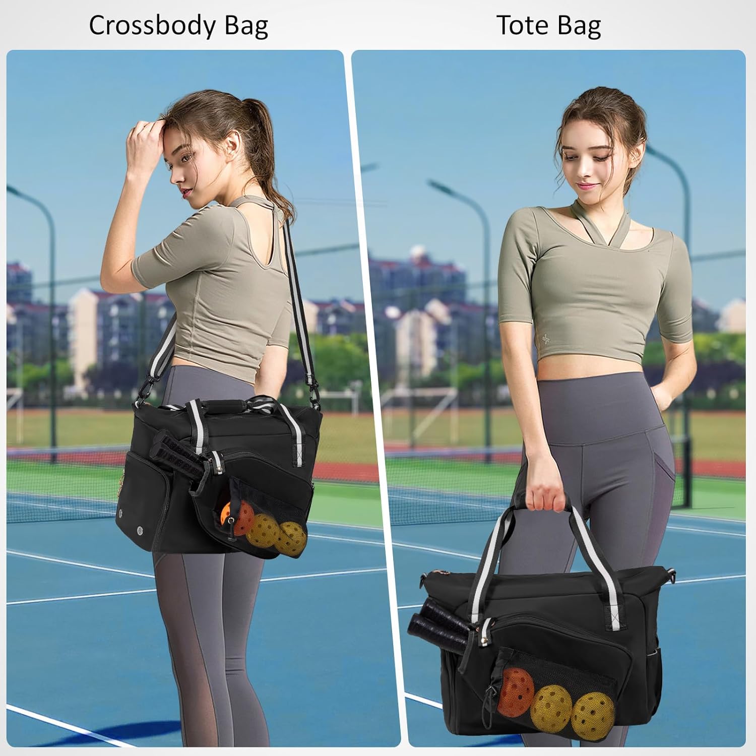 Pickleball Bag with Shoe Compartment
