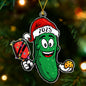 Pickleball Pickle Ornament - 2025