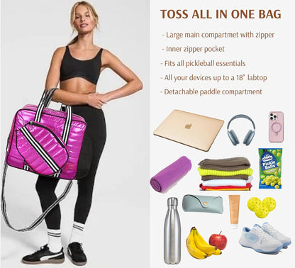 Quilted Tote and Sling Bag