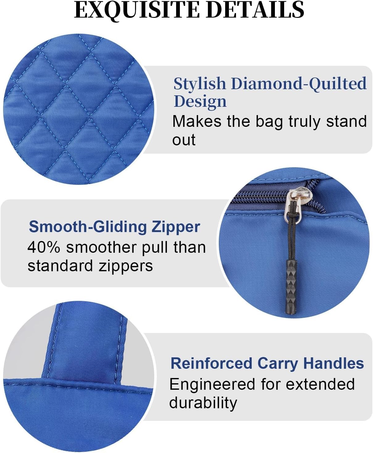 Large Quilted Pickleball Bag