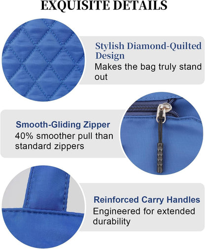 Large Quilted Pickleball Bag