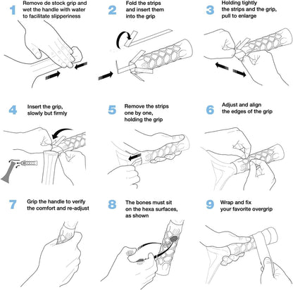 Pickleball Paddle Grip - 5.25In SMALL