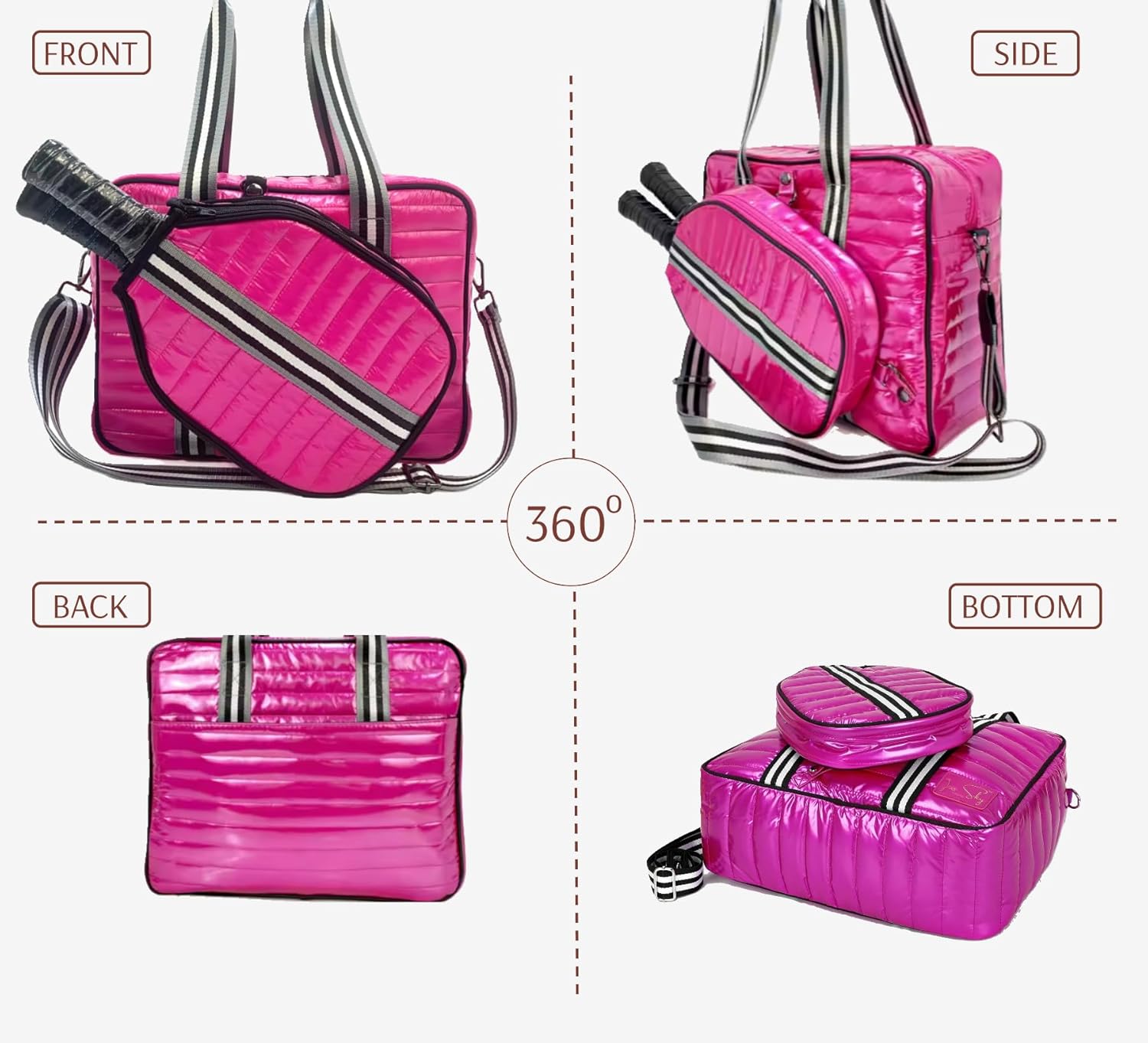 Quilted Tote and Sling Bag