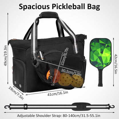 Pickleball Bag with Shoe Compartment