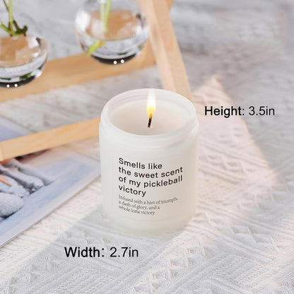 Pickleball Victory Candle