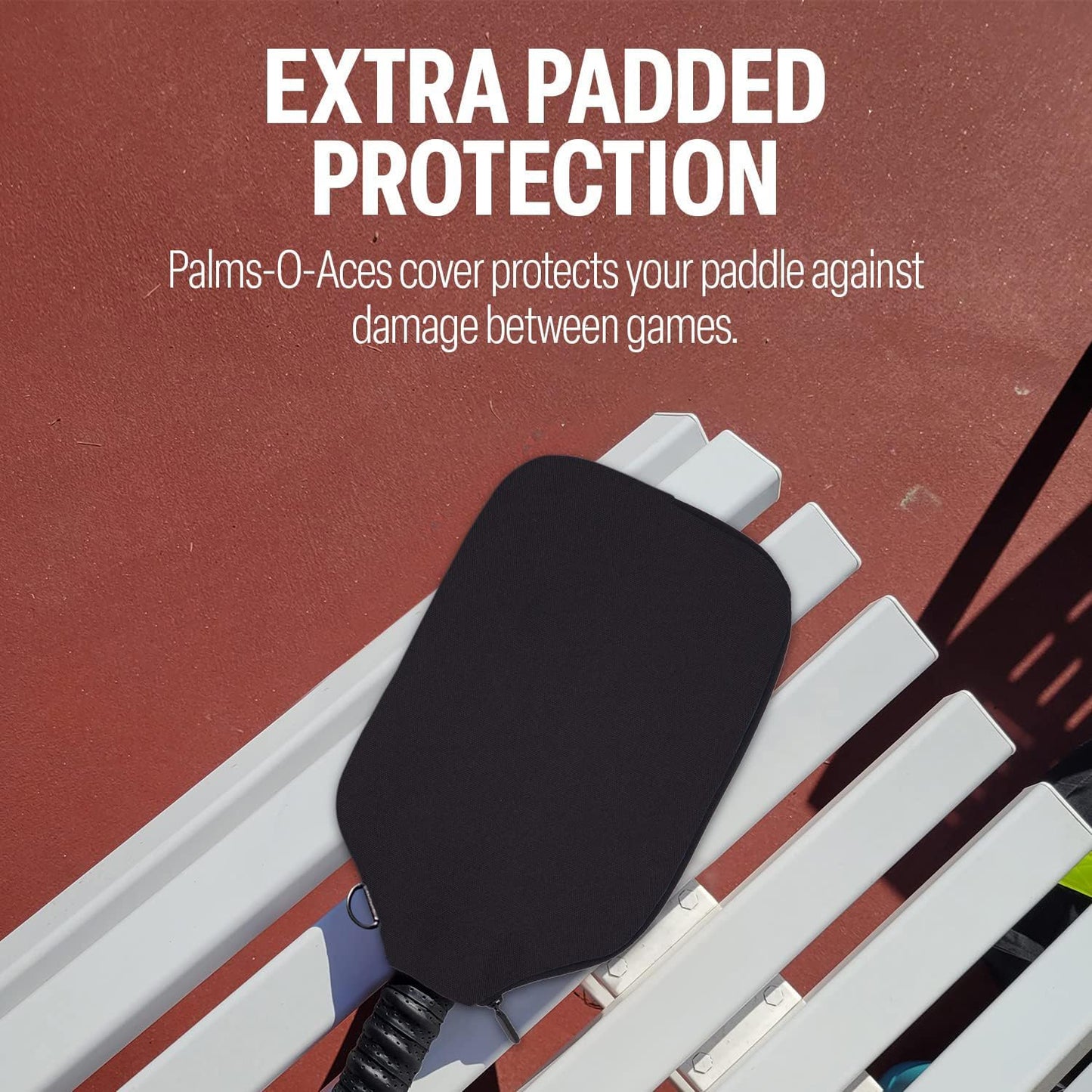 Pickleball Paddle Sleeve | Canvas Cover with Padding and Zipper