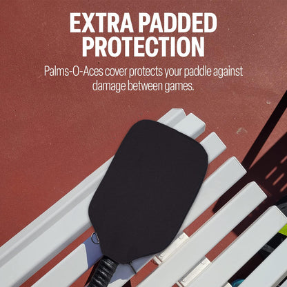 Pickleball Paddle Sleeve | Canvas Cover with Padding and Zipper