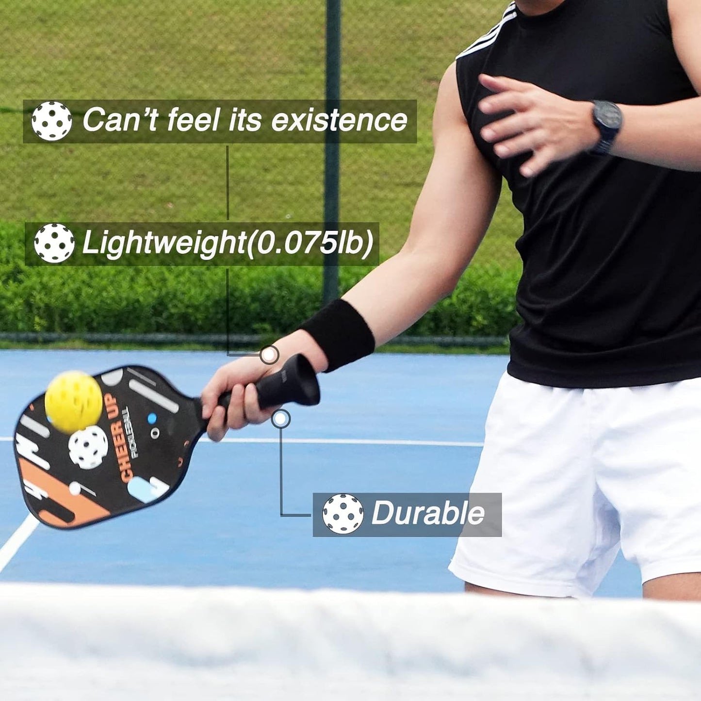 Pickleball Ball Retriever 2 Pack, Picks up Easily without Bending Down