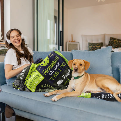Pickleball Gift Blanket