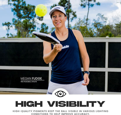 X-40 Outdoor Pickleballs - Official Ball of USA Pickleball, APP Tour + US Open - Regulation Size