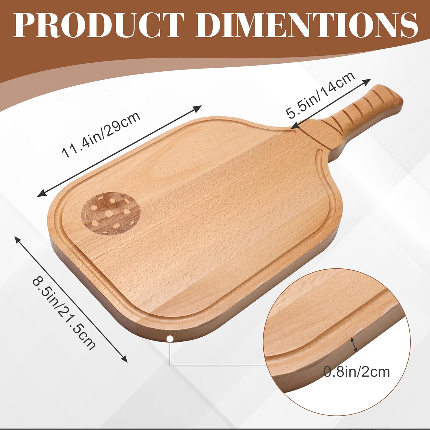Pickleball Paddle Charcuterie Board
