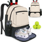Pickleball Backpack with Insulated Pocket & Ventilated Shoe Compartment