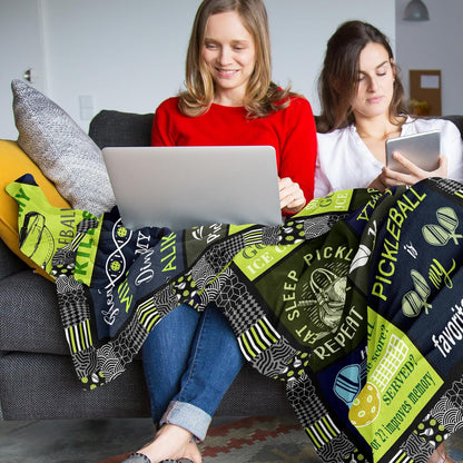 Pickleball Gift Blanket