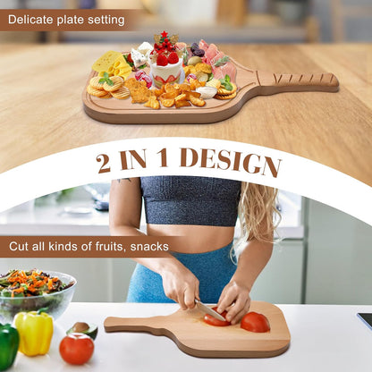 Pickleball Paddle Charcuterie Board