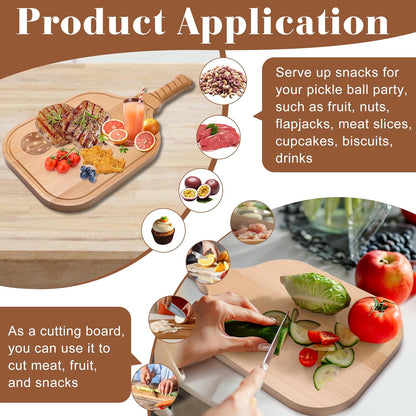 Pickleball Paddle Charcuterie Board