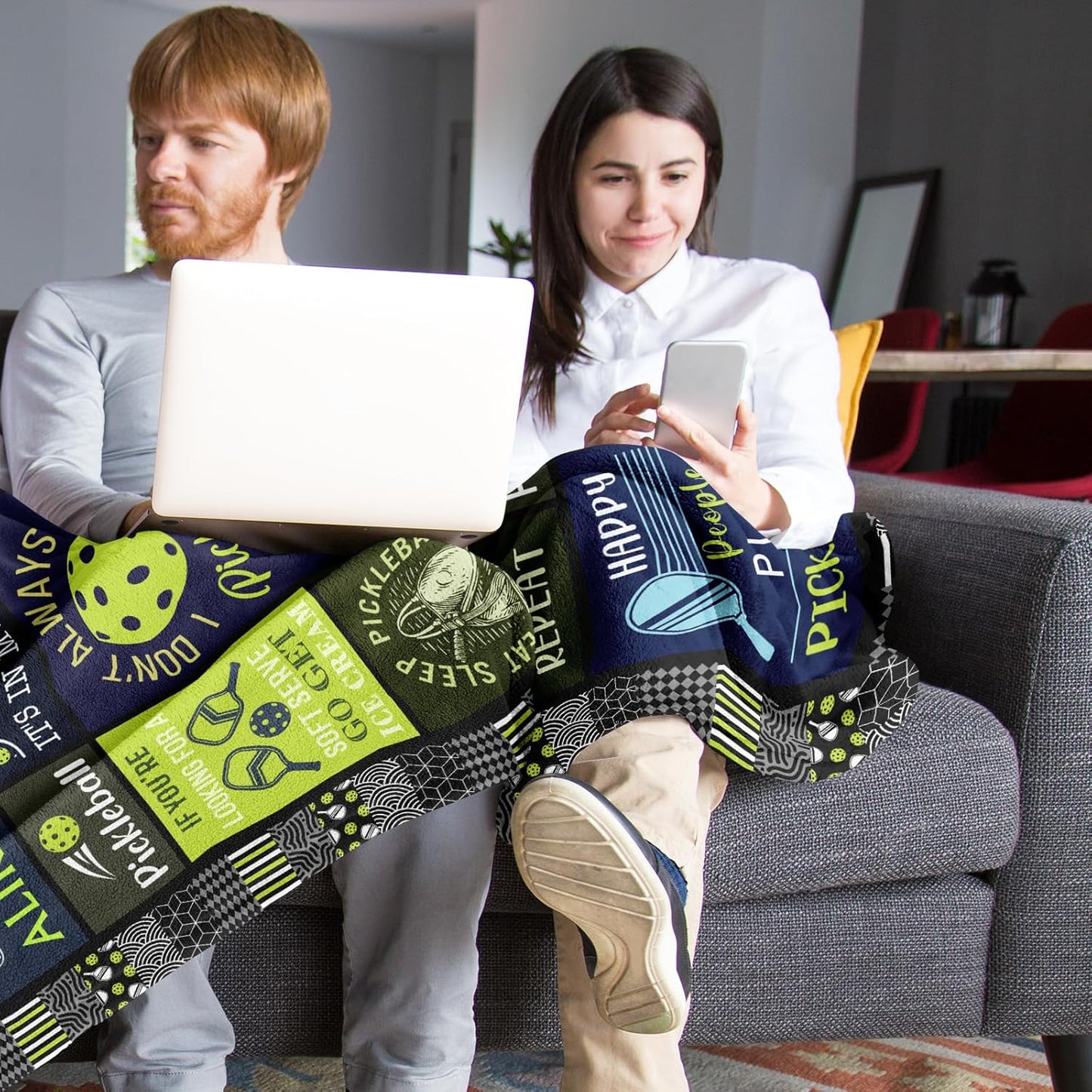 Pickleball Gift Blanket