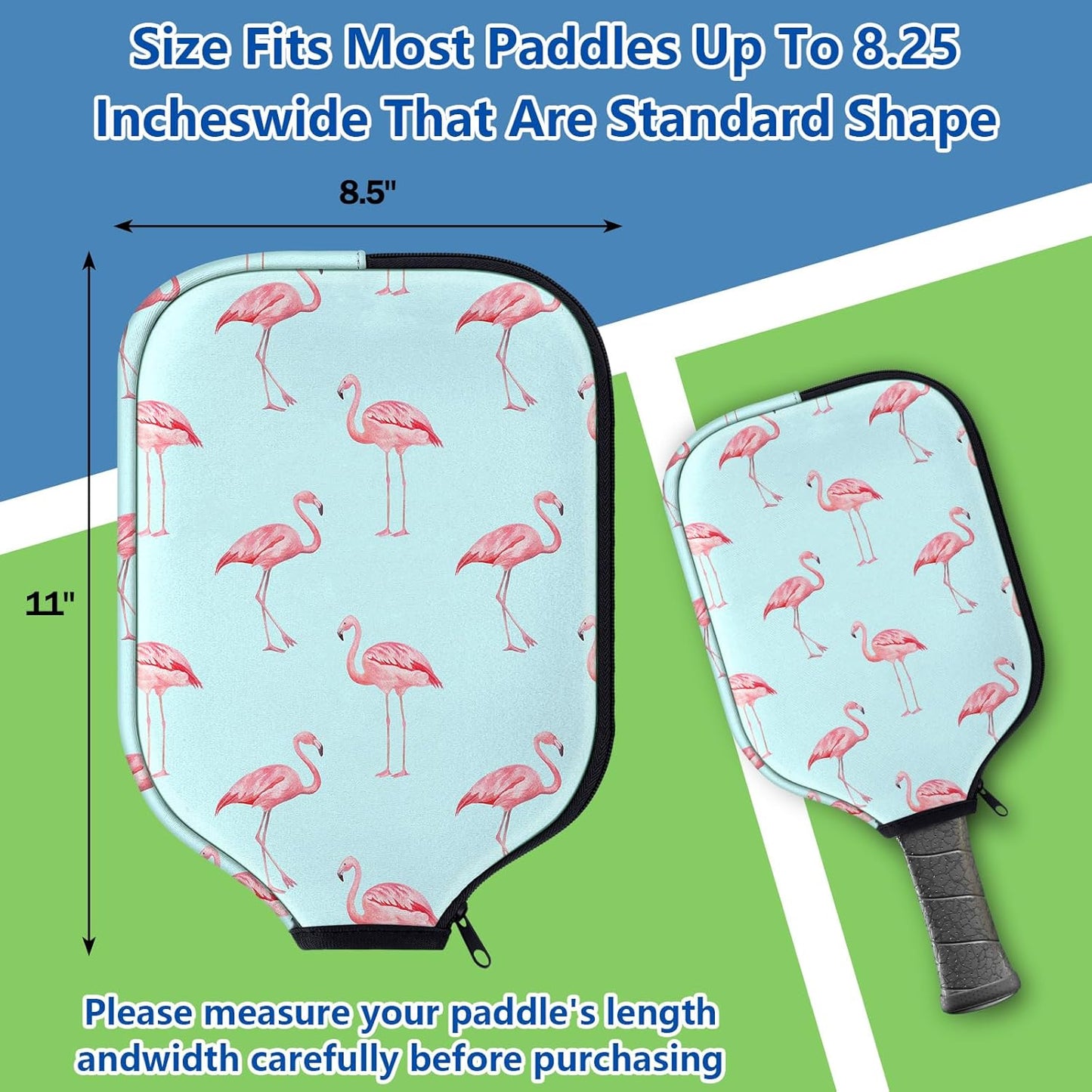 4 Pc Paddle Covers 8.5 X 11 In