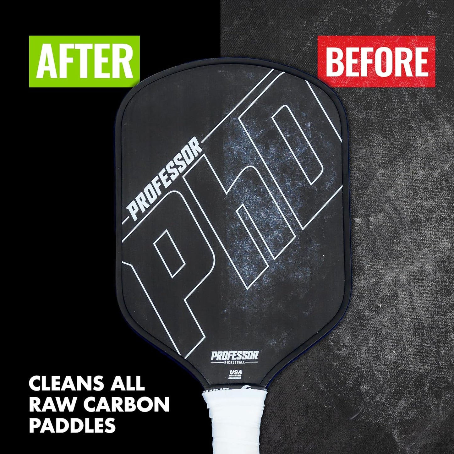 Carbon Cleaner, Premium Pickleball Paddle Eraser for Raw Carbon Fiber Paddles