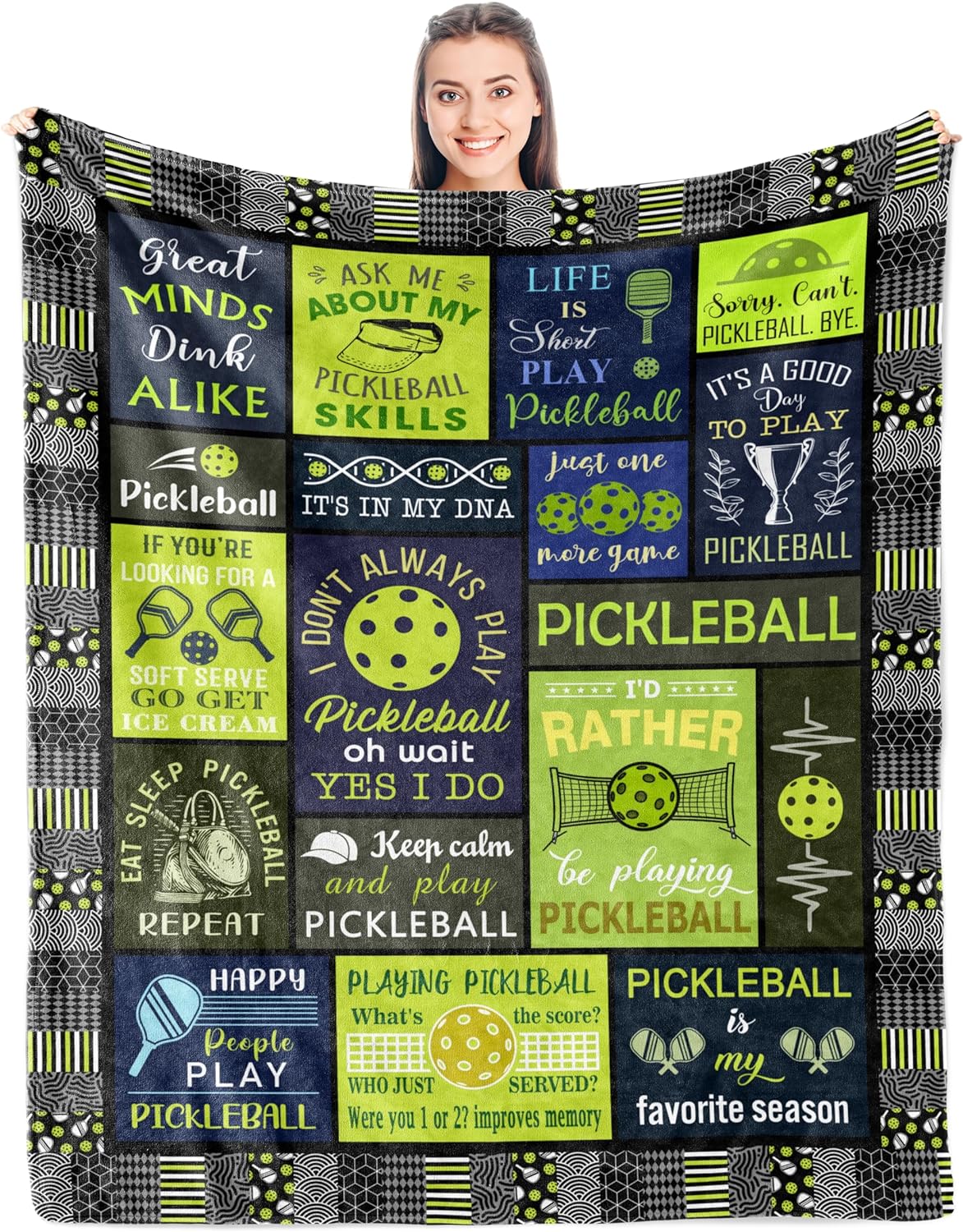 Pickleball Gift Blanket