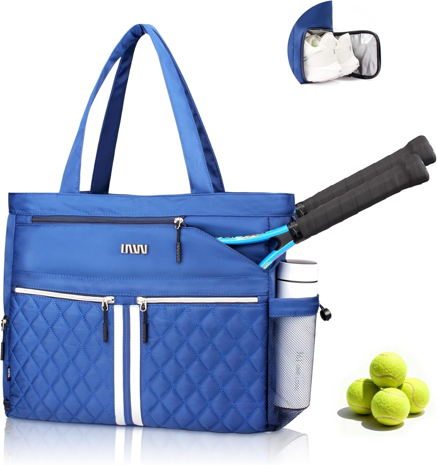 Large Quilted Pickleball Bag