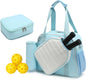 Crossbody Pickleball Bag with Ice Bag & Ball Bag